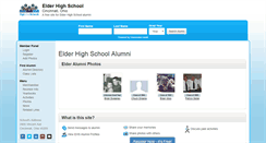 Desktop Screenshot of elderhighschool.net